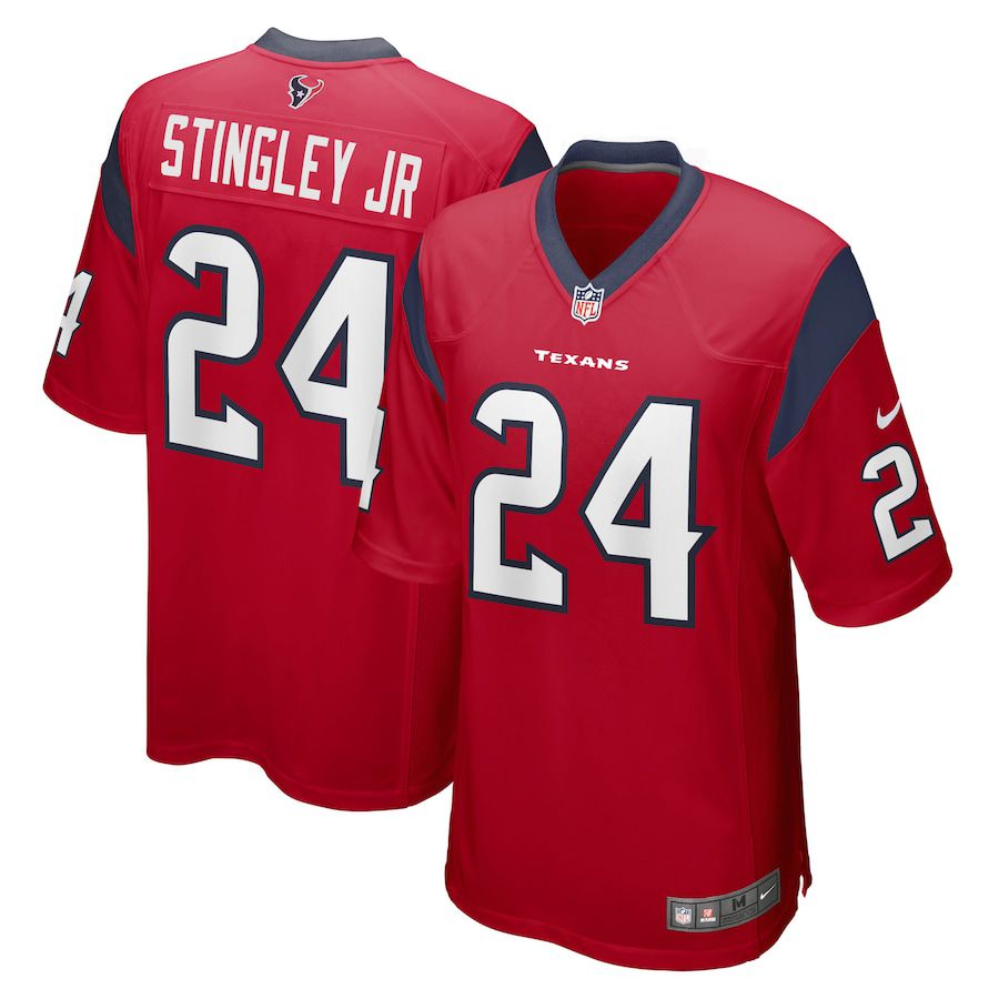 Men Houston Texans #24 Derek Stingley Jr. Nike Red Player Game NFL Jersey->youth nfl jersey->Youth Jersey